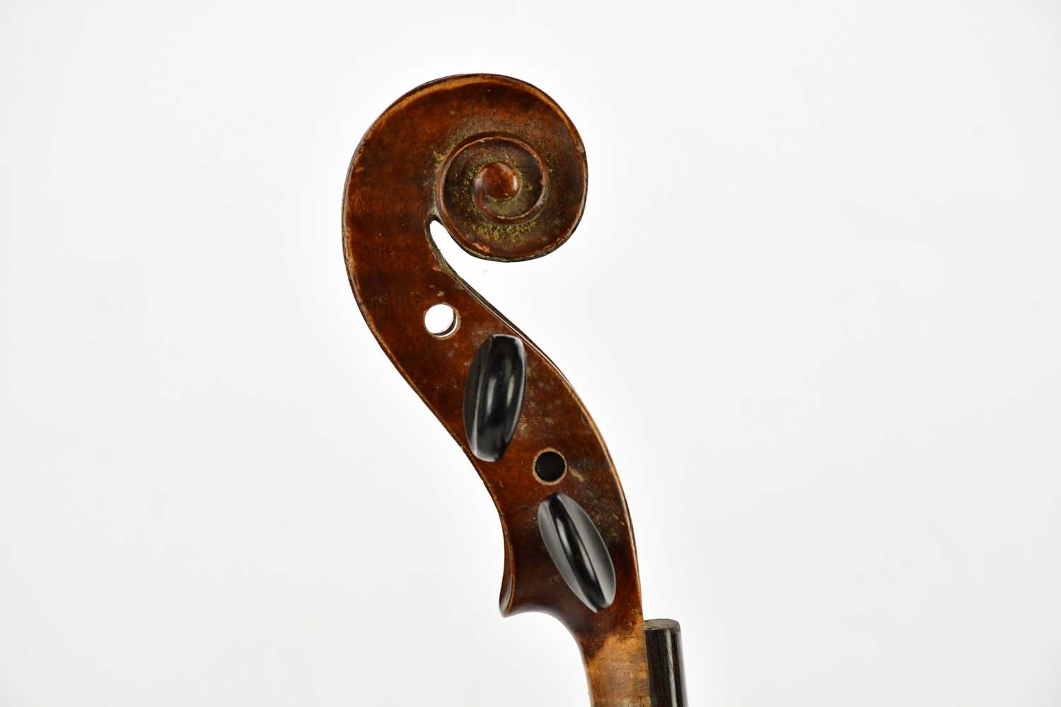 JOHN G MURDOCH & CO LTD; a full size 'Maidstone' violin with two-piece back length 36cm, with a - Image 5 of 15