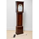 T & W STRIPLING, LITCHFIELD; an early 19th century and later oak eight day longcase clock, with