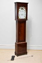 T & W STRIPLING, LITCHFIELD; an early 19th century and later oak eight day longcase clock, with