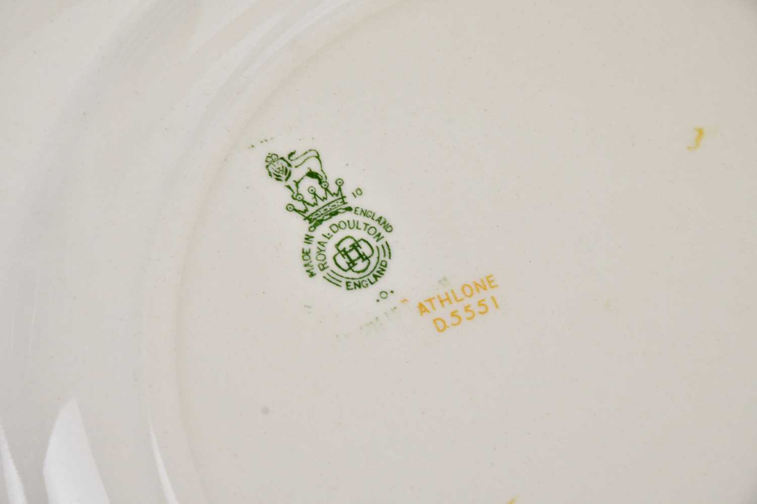 ROYAL DOULTON; a part dinner service in the 'Athlone' pattern. - Image 5 of 5