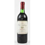 RED WINE; a bottle Clos Labory Margaux 1988, 12%, 75cl.