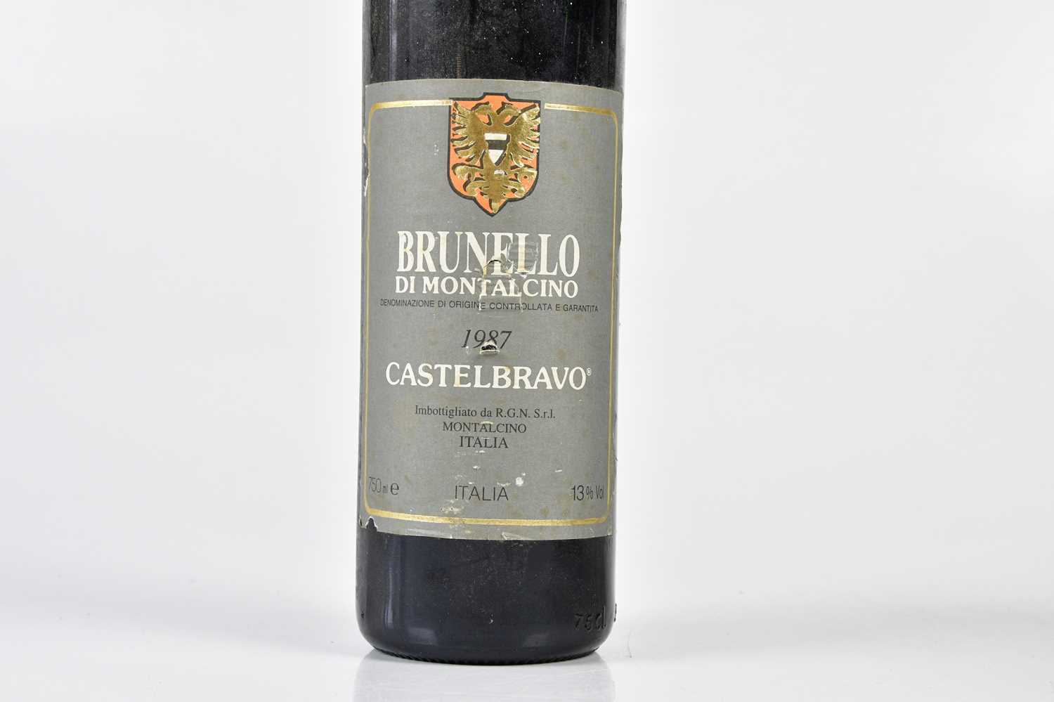 RED WINE; a bottle Brunello di Montalcino 1987, 13%, 750ml. Condition Report: We have no - Image 2 of 3