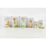 ROYAL ALBERT; a collection of Beatrix Potter figures including 'Peter Rabbit', 'Foxy Whiskered