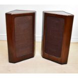 GOODMANS; a pair of Axiom 201 12” speakers in walnut cases, overall height 120cm, (2) Condition