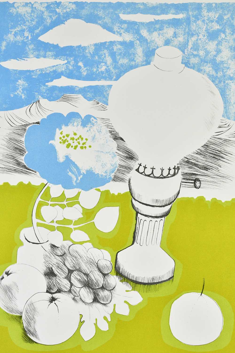 † MARY FEDDEN (1915-2012); limited edition print, 'The Lamp', signed and numbered 59/250, 76 x 51cm, - Bild 2 aus 4