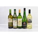 WHITE WINE; four bottles comprising a 2009 Stephendale Sauvignon Blanc, a 2008 Montplaisir