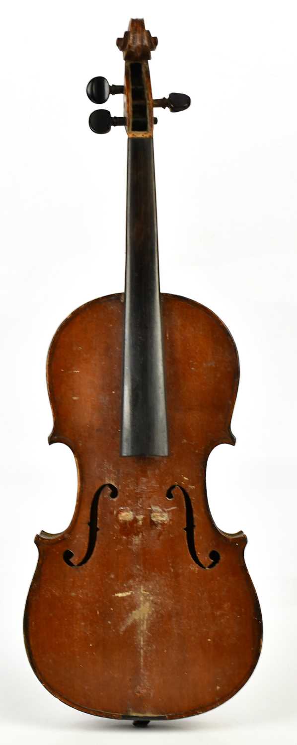 JOHN G MURDOCH & CO LTD; a full size 'Maidstone' violin with two-piece back length 36cm, with a - Image 2 of 15