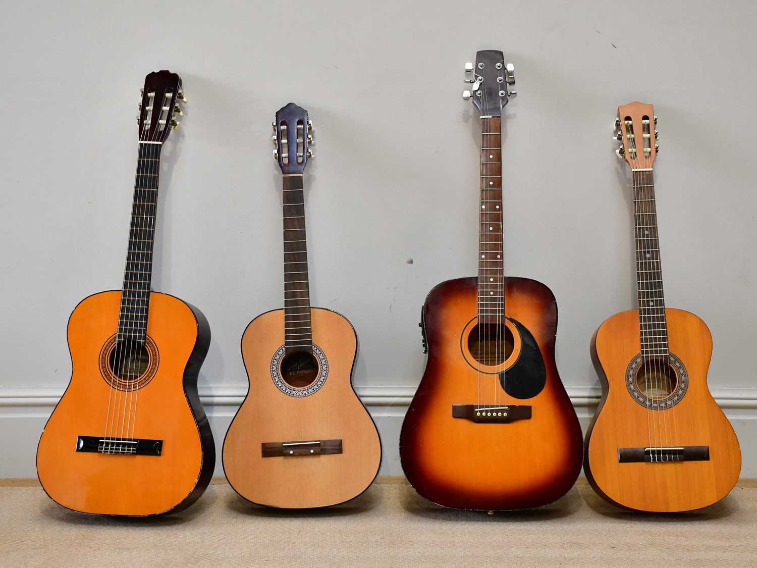 TANGLEWOOD; a model TW-300 electro acoustic guitar, together with an Encore, Prince and Jose Ferrera
