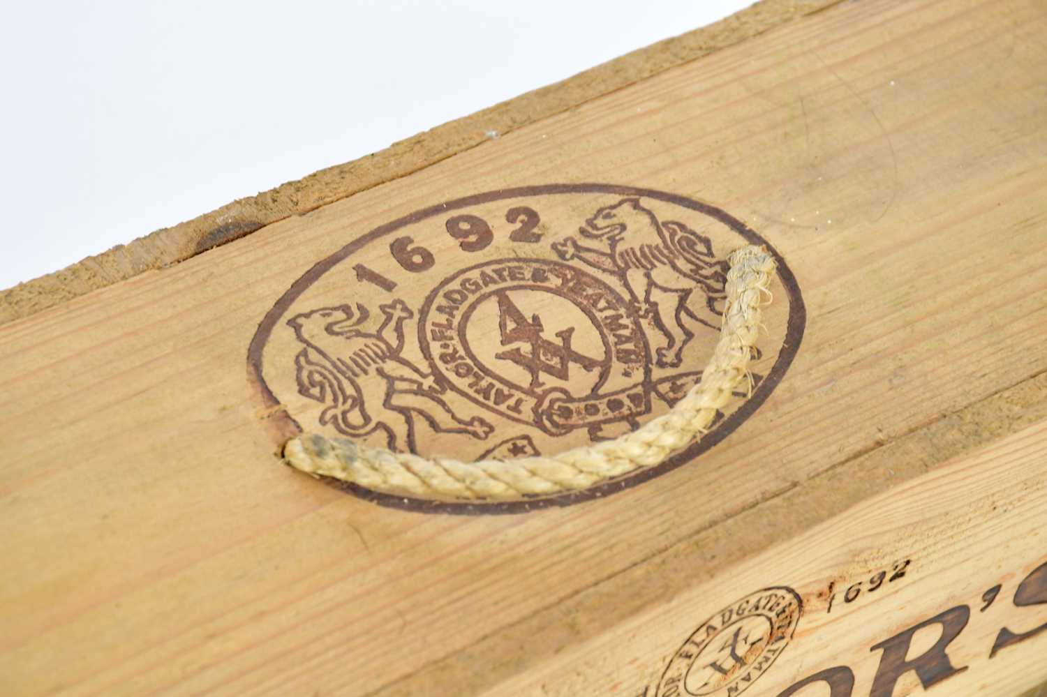 PORT; a magnum bottle of Taylor's LBV port 1978, in sealed wooden carton. - Image 3 of 4