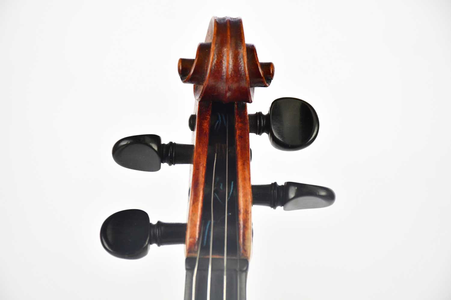 JAMES HARDIE & SONS; a full size Scottish violin with two-piece back and interior label 'Made by - Image 3 of 16