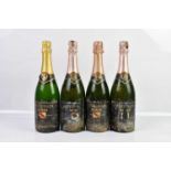 SPARKLING WINE; four bottles of Cuvée Napa by Mumm, two bottles of rosé and two bottles of brut,
