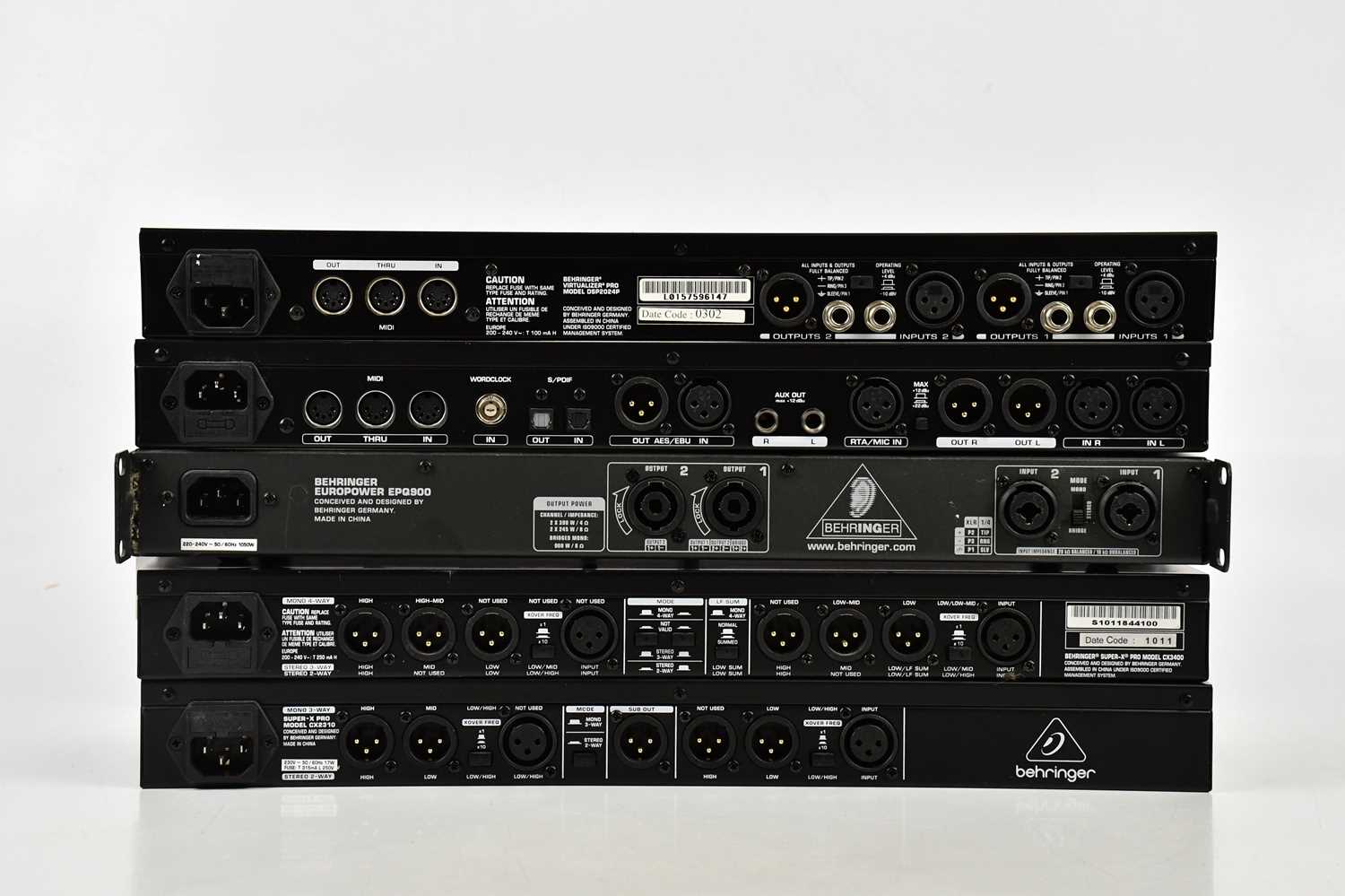 BEHRINGER; a Europower EPQ900 stereo power amplifier, date code 1101, with instruction booklet, a - Image 4 of 6