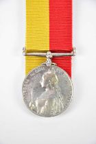 A Victorian East and Central Africa Medal, unnamed, no bars. Condition Report: Some detail missing