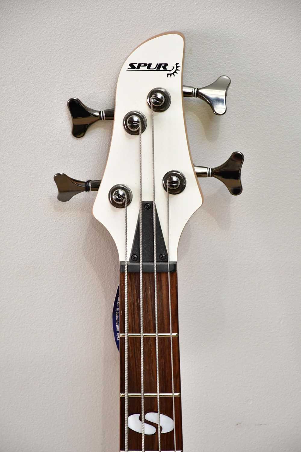 SPUR; a B-450 four string electric bass guitar. - Image 2 of 8