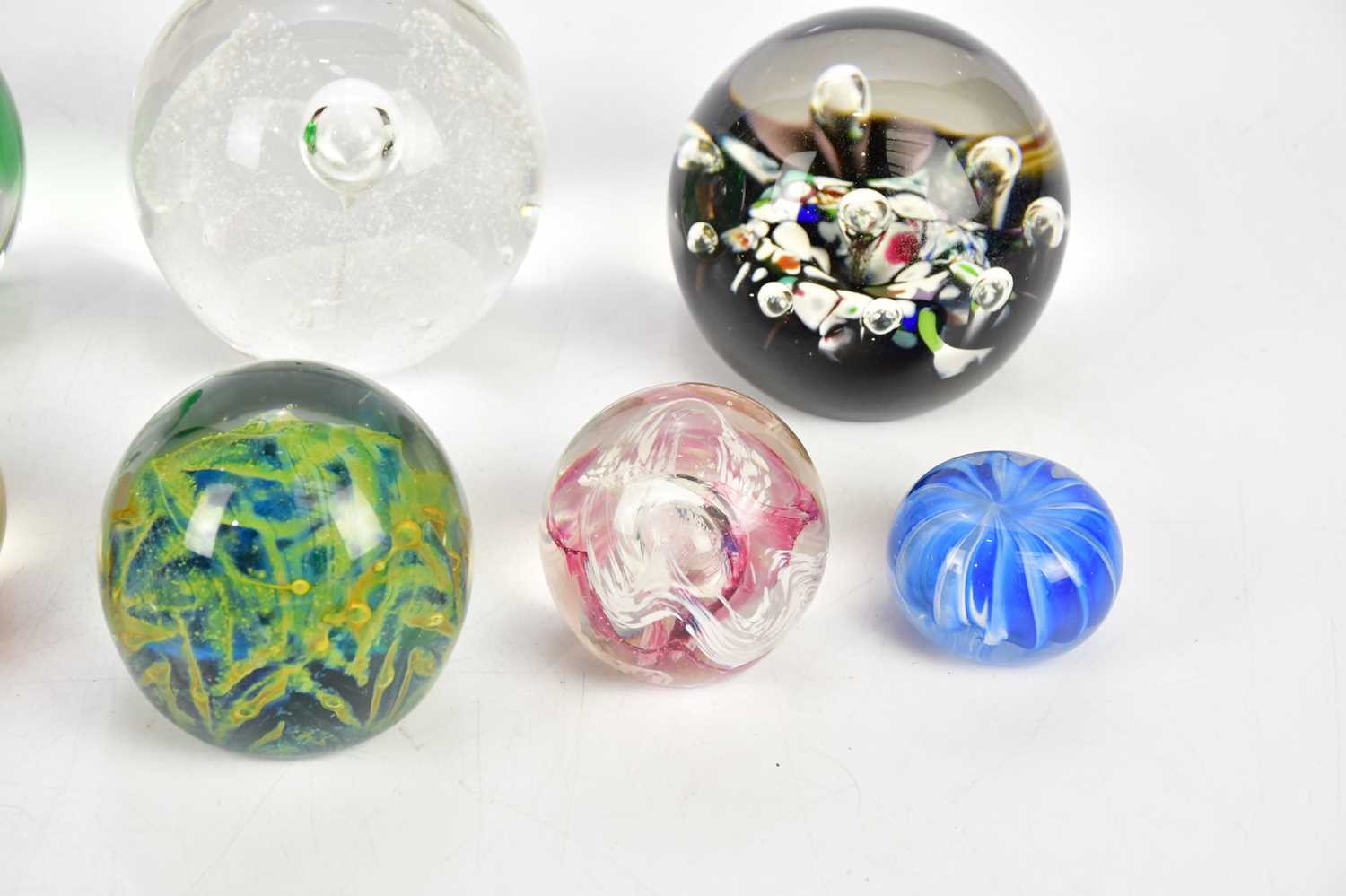 Ten glass paperweights, including a Clichy type paperweight, diameter 4.5cm. - Image 3 of 3