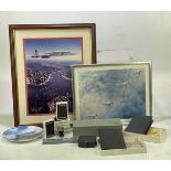 CONCORDE INTEREST; a collection of memorabilia, including a large signed framed picture of