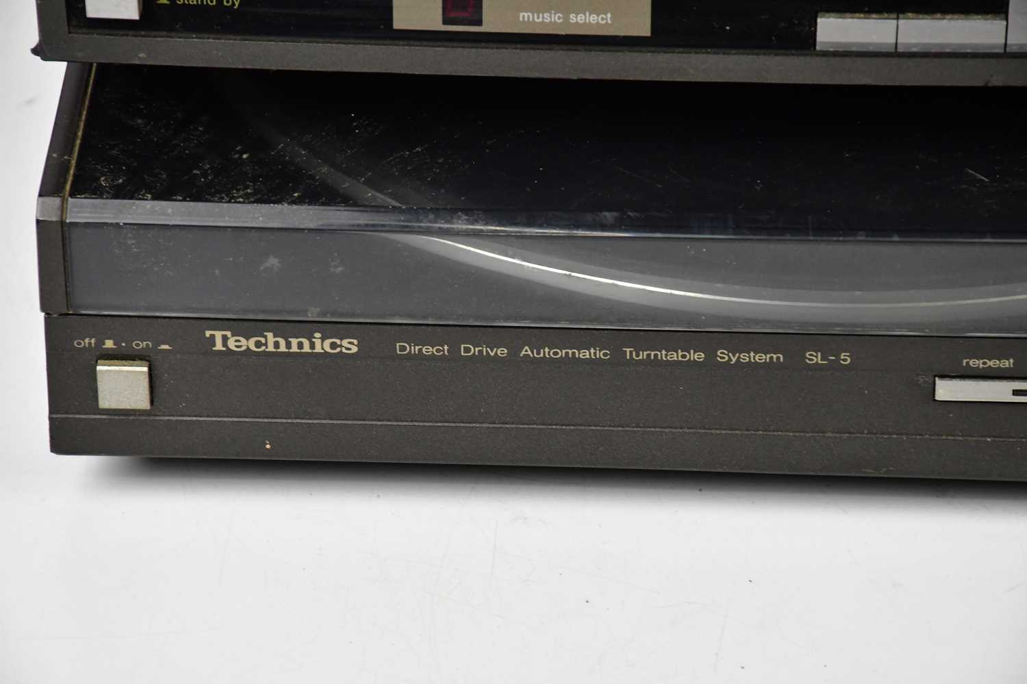 TECHNICS; two SL-5 direct drive automatic turntable system, a Technics SL-J2 direct drive - Image 2 of 5