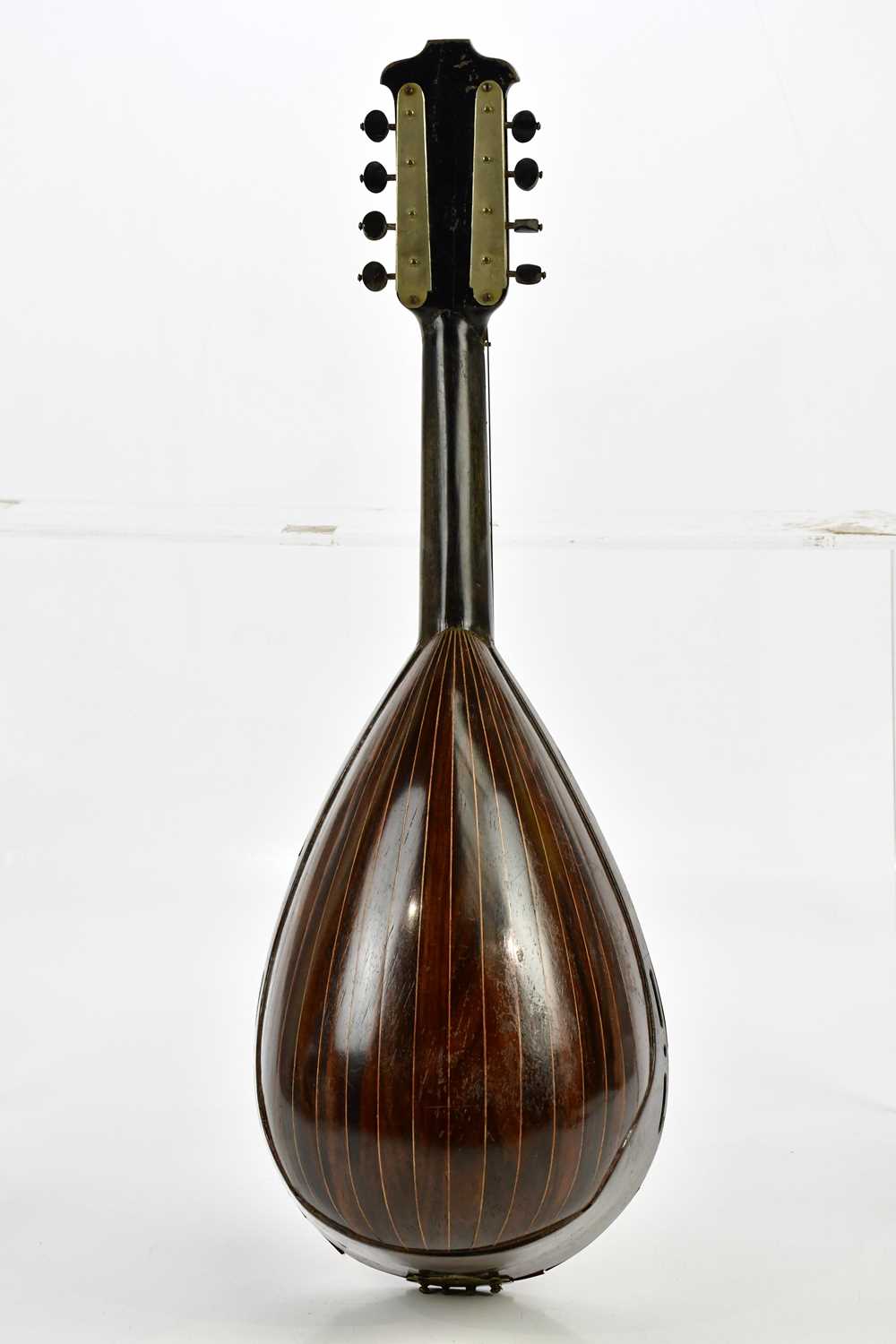 LUIGI DORIGO OF NAPOLI; a cased mandolin. - Image 4 of 6