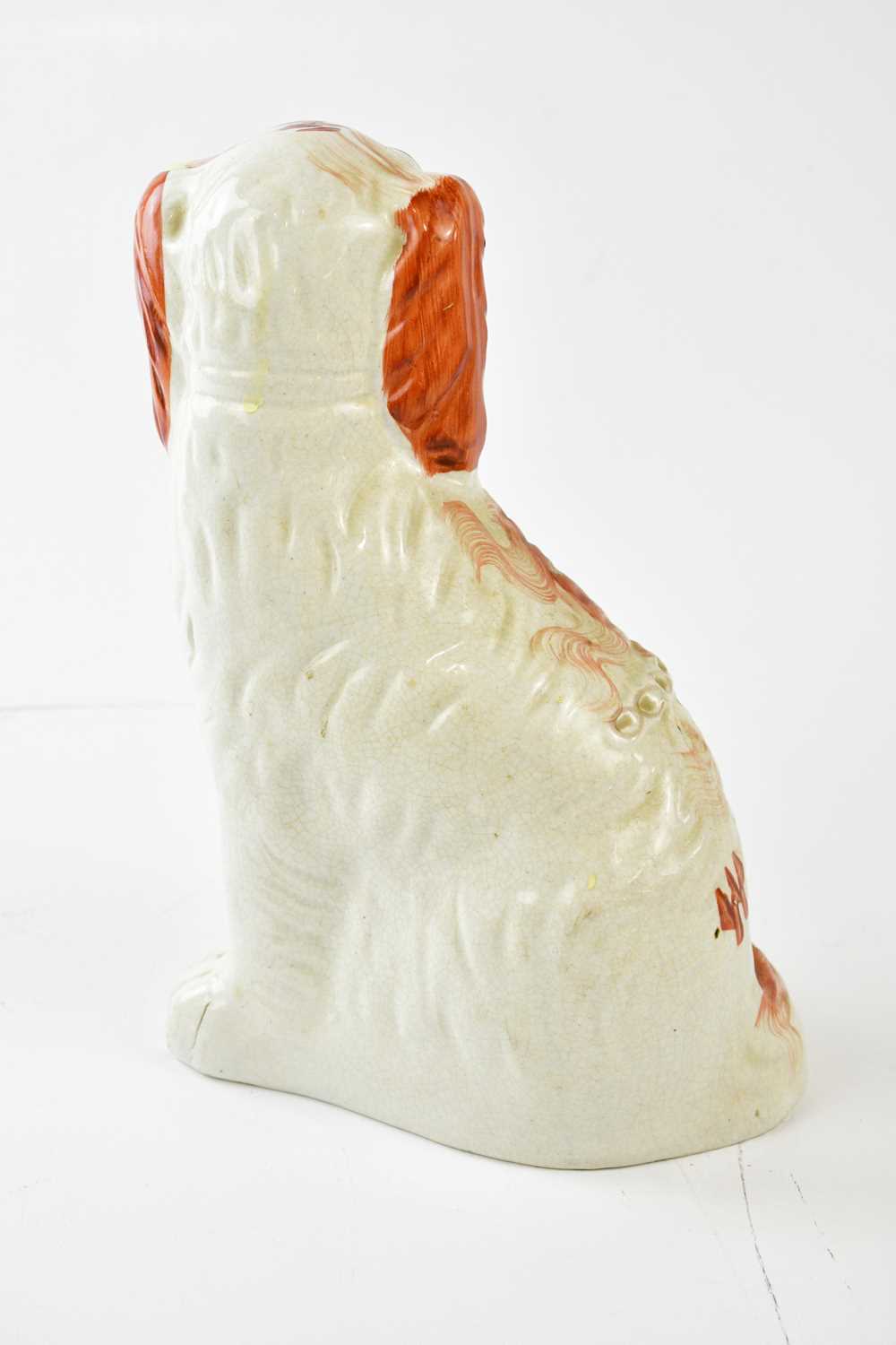 A mixed lot of ceramics including a Wardle 'Delhi' vase, height 24cm, a Staffordshire spaniel, a - Image 7 of 9