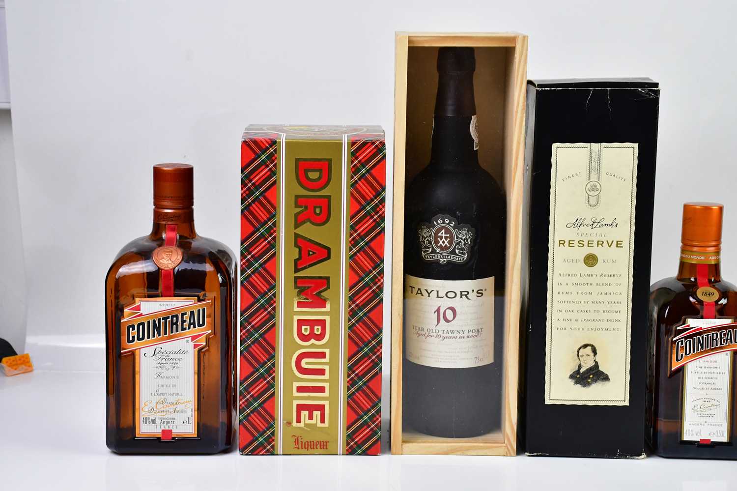 MIXED SPIRITS; a collection of mixed spirits including three bottles of Cointreau, a bottle of - Image 2 of 3