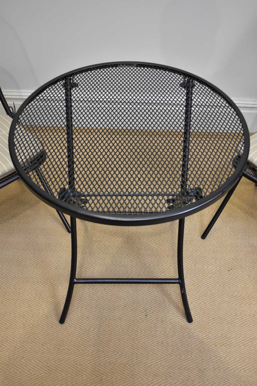 KETTLER; a modern folding garden table and two matching chairs (3). - Image 3 of 3