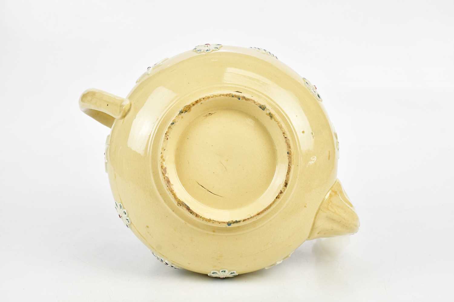 BARGEWARE; a large white teapot, height 30cm. - Image 6 of 6