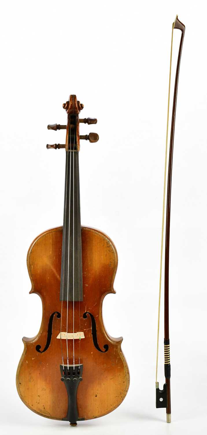 RIGAT RUBUS, ST PETERSBURG; a full size Russian violin with two-piece back length 35.5cm, with