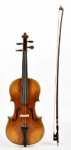 RIGAT RUBUS, ST PETERSBURG; a full size Russian violin with two-piece back length 35.5cm, with
