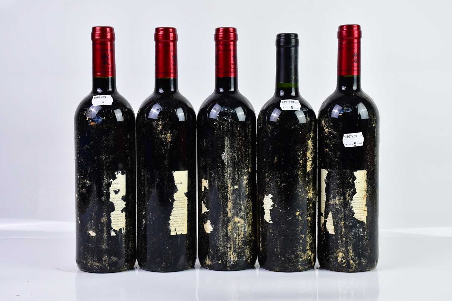 RED WINE; four bottles of Paolo Masi 2001 Rosso di Toscana, together with a 2000 Rosso di Toscana. - Image 2 of 2