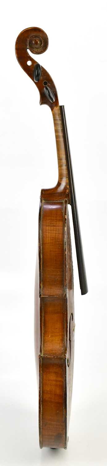 JOHN G MURDOCH & CO LTD; a full size 'Maidstone' violin with two-piece back length 36cm, with a - Image 4 of 15