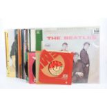 A collection of vinyl records, to include The Beatles - Introducing The Beatles Englands No1 Vocal