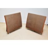 QUAD; a pair of electrostatic speakers, serial number 8790, height 80cm, width 87cm (2) Condition