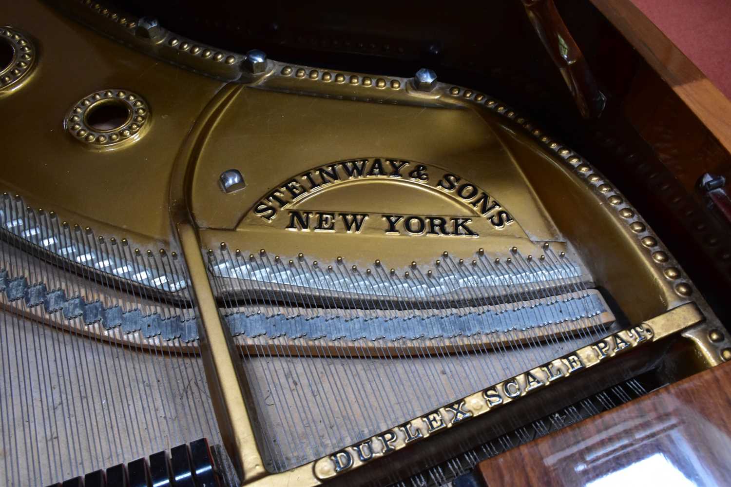 X STEINWAY & SONS; a fully refurbished rosewood Model ‘A’ grand piano, c.1920s, serial number - Image 8 of 40