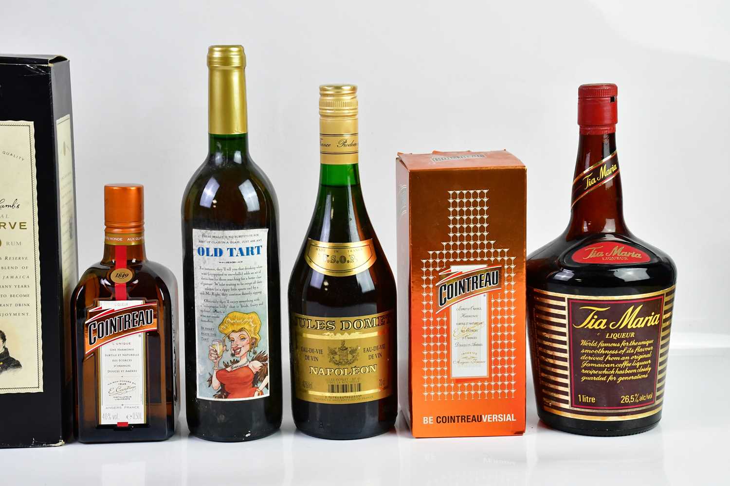 MIXED SPIRITS; a collection of mixed spirits including three bottles of Cointreau, a bottle of - Image 3 of 3