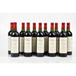 RED WINE; eleven bottles of Chateau Clarke Baron Edmond de Rothschild, 1999 (11)