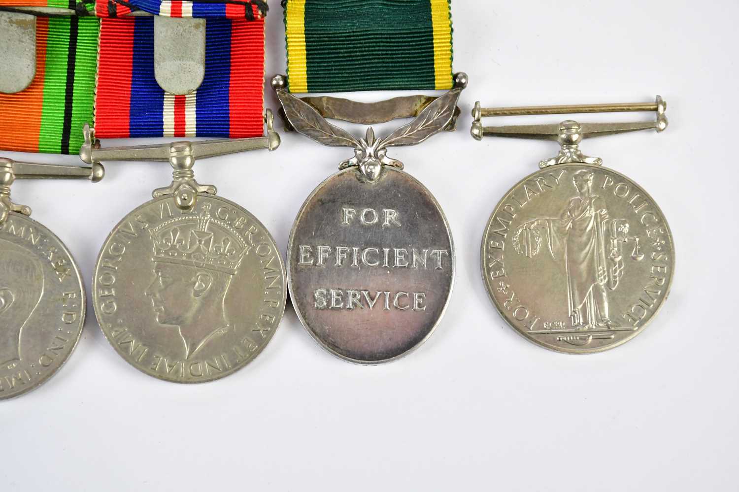 A small collection of medals comprising a Territorial Medal named to W/363188 Sergeant V - Image 5 of 5
