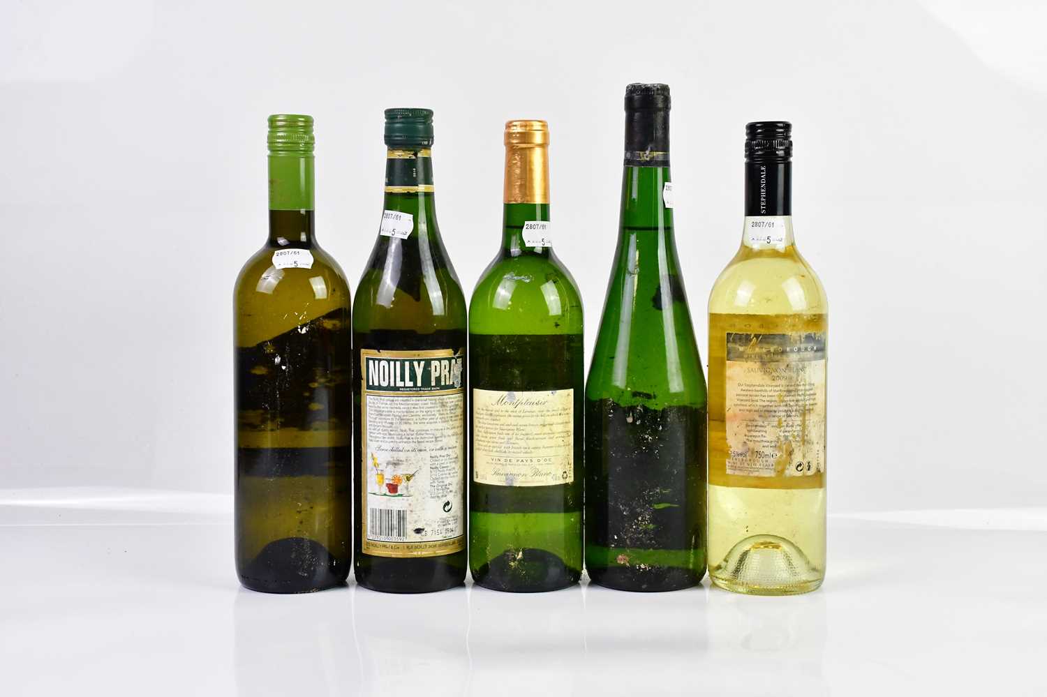 WHITE WINE; four bottles comprising a 2009 Stephendale Sauvignon Blanc, a 2008 Montplaisir - Image 2 of 2