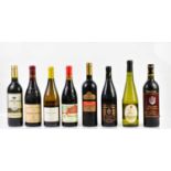 MIXED WINE; eight bottles of assorted wine including Reserva Ancienne Châteauneuf-du-Pape 1990, a