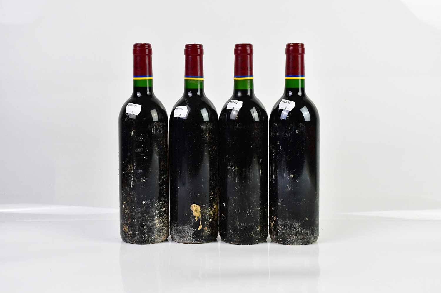 RED WINE; four bottles of Barons de Rothschild 2000 Bordeaux, 12%, 750ml. Condition Report: We do - Image 2 of 2