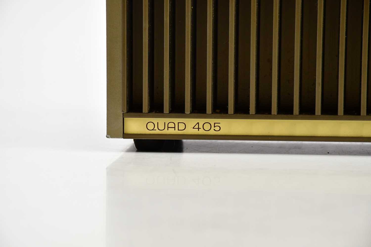 QUAD; a 405 amplifier (1). Condition Report: Electrical items are not tested, we do not know if they - Image 2 of 7