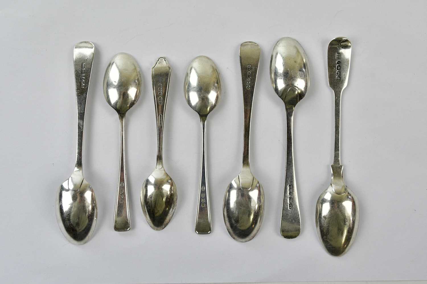 JOSEPH RODGERS & SONS; three Edward VII hallmarked silver teaspoons, Sheffield 1908, together with - Image 2 of 2