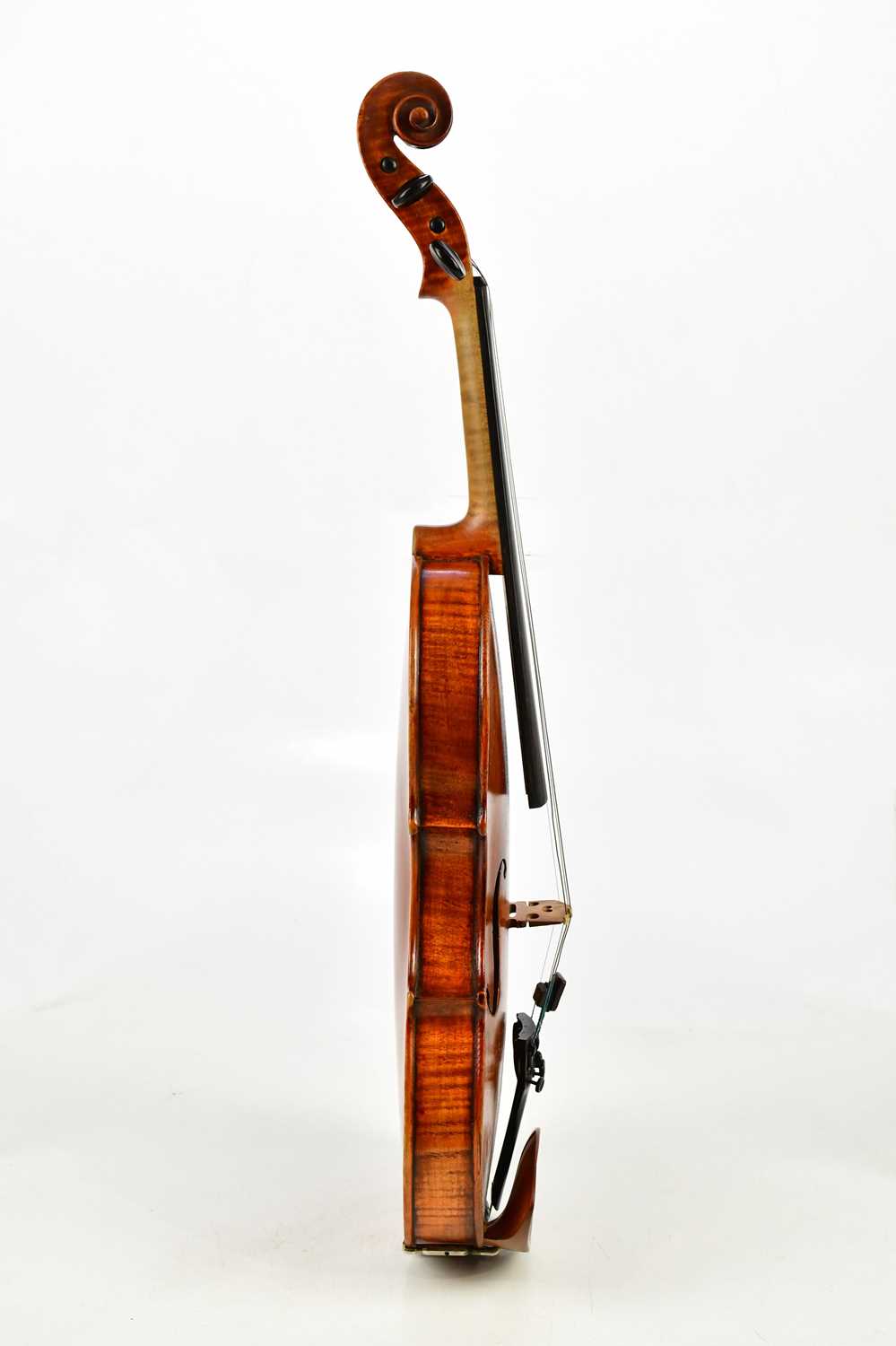 JAMES HARDIE & SONS; a full size Scottish violin with two-piece back and interior label 'Made by - Image 5 of 16