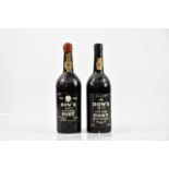 PORT; two bottles of Dow's vintage port comprising 1963 and 1977, 75cl (2).