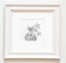 † JENNIFER HOGWOOD; pencil sketch, 'Big Star (drawing)', signed lower left, 26 x 28cm, framed and