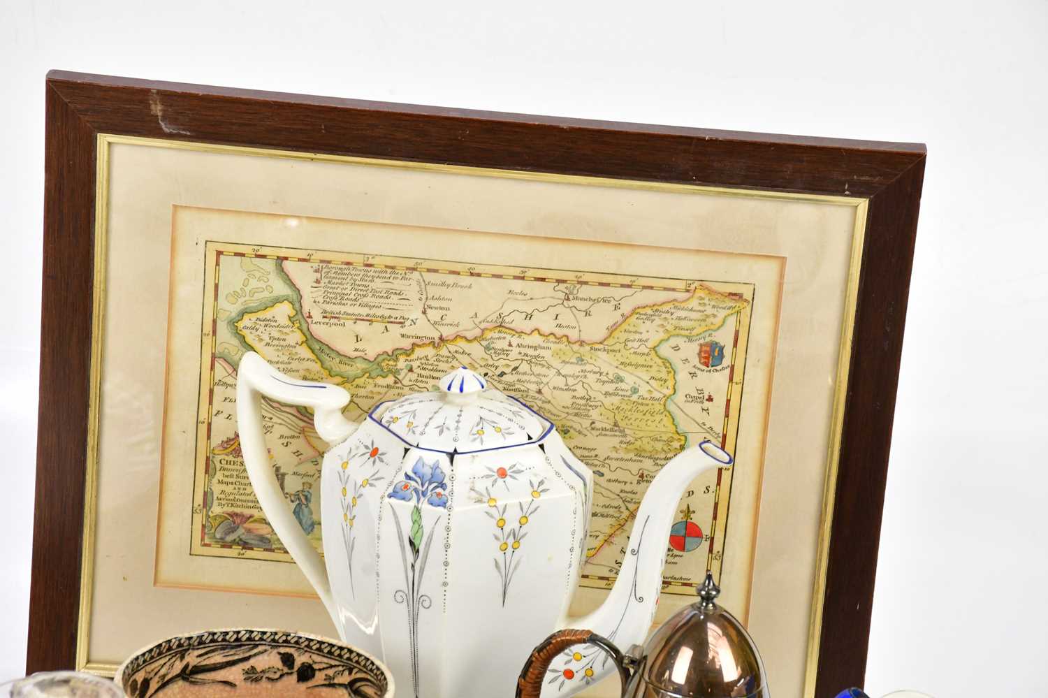 SHELLEY; a thirteen piece part coffee service, pattern 11561, with a Royal Doulton part coffee - Image 4 of 4