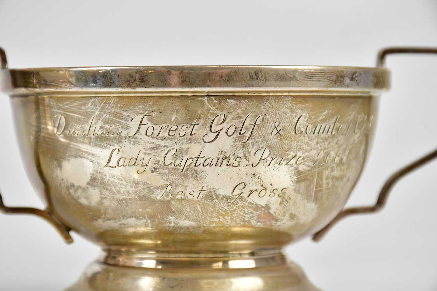 ADIE BROTHERS LTD; a George V hallmarked silver pedestal bowl with pierced rim, Birmingham 1925, and - Image 3 of 3