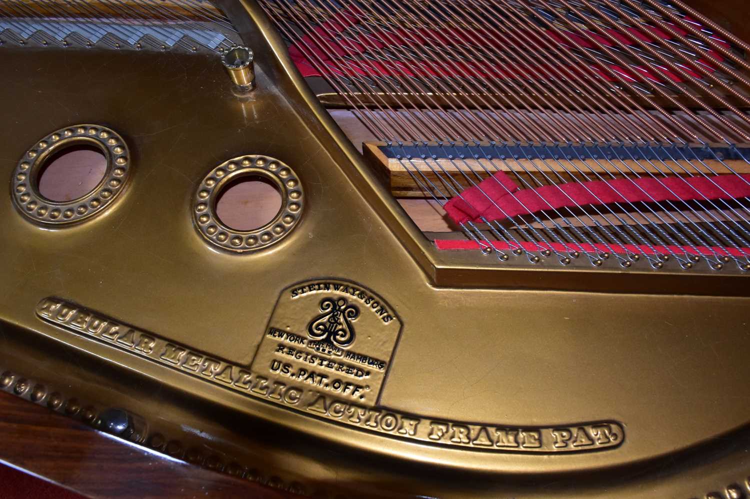 X STEINWAY & SONS; a fully refurbished rosewood Model ‘A’ grand piano, c.1920s, serial number - Image 9 of 40