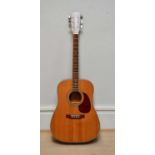 TANGLEWOOD; a 1999 Earth 200 six string acoustic guitar, with dreadnought body shape, spruce top,