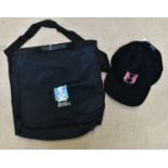 PINK FLOYD; a crew member's cap and an October 1994 Earls Court bag.