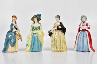 ROYAL DOULTON; a group of four figures comprising 'Isabella Countess of Sefton' HN3010, 'Countess